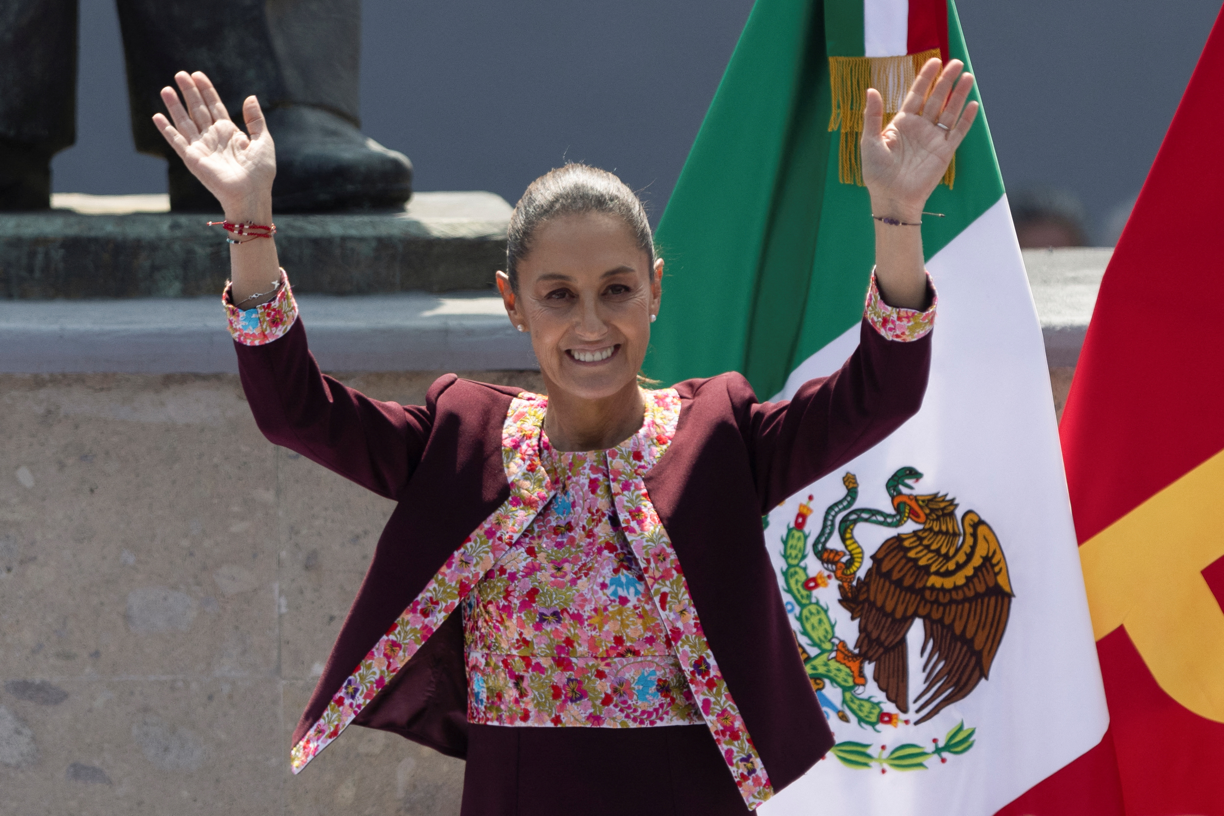 Claudia Sheinbaum of Mexico's ruling MORENA party registers as a presidential candidate for general election, in Mexico City