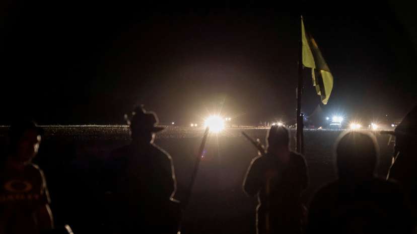 FILE PHOTO: Farmers attack Indigenous people reclaiming land in Brazil