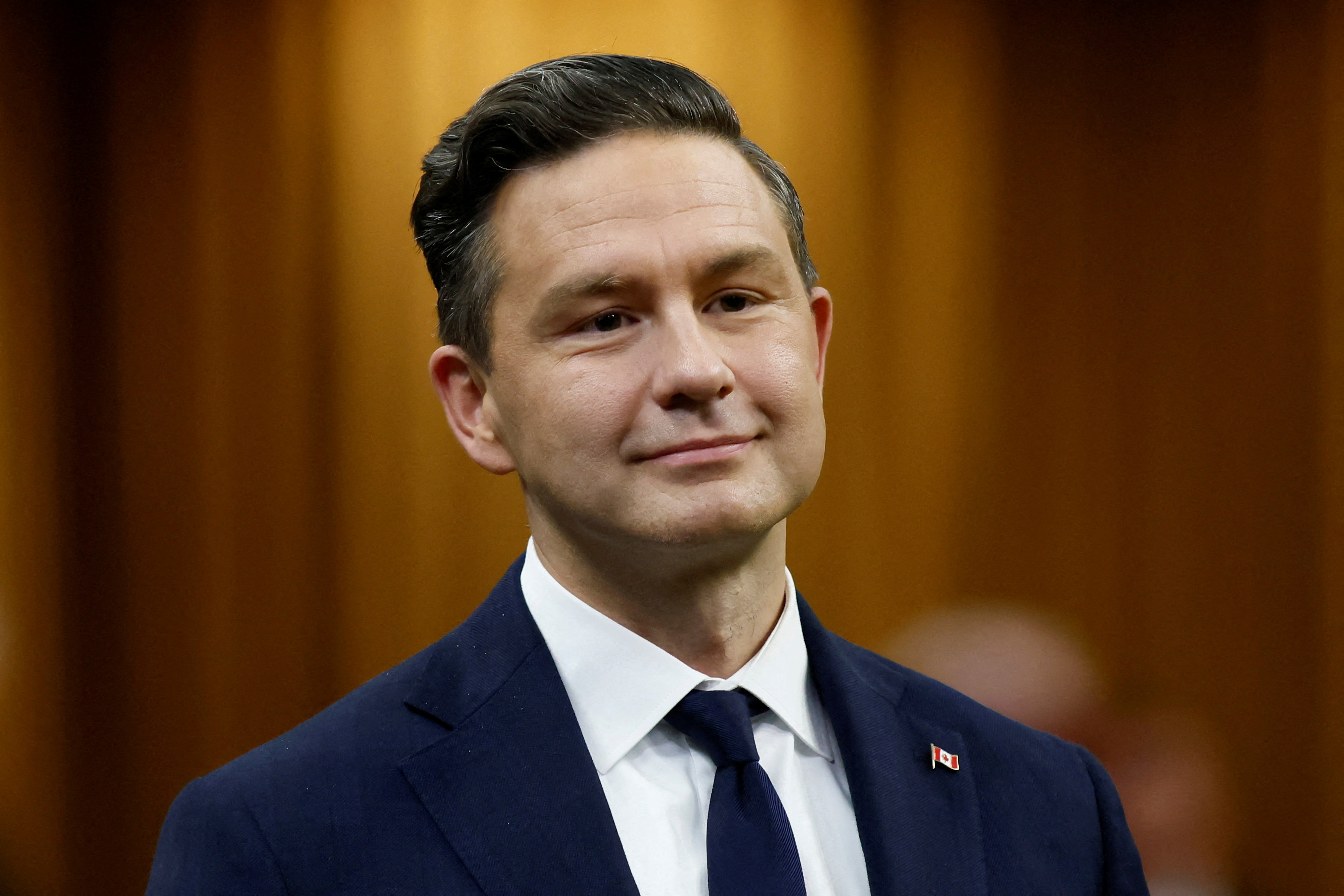 FILE PHOTO: Conservative Party of Canada leader Pierre Poilievre takes part in Question Period in the House of Commons on Parliament Hill in Ottawa
