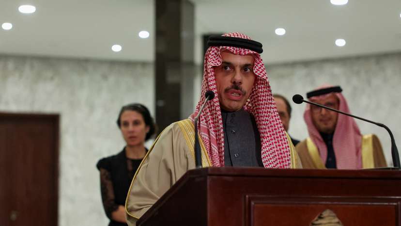 Saudi Arabia's Foreign Minister Prince Faisal bin Farhan Al Saud visits Lebanon