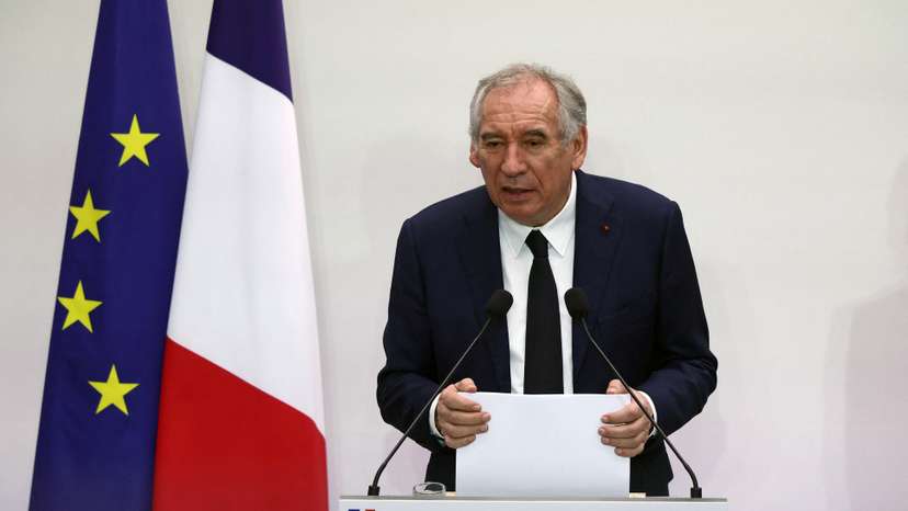 French PM and members of government attend a conference on public finances in Paris