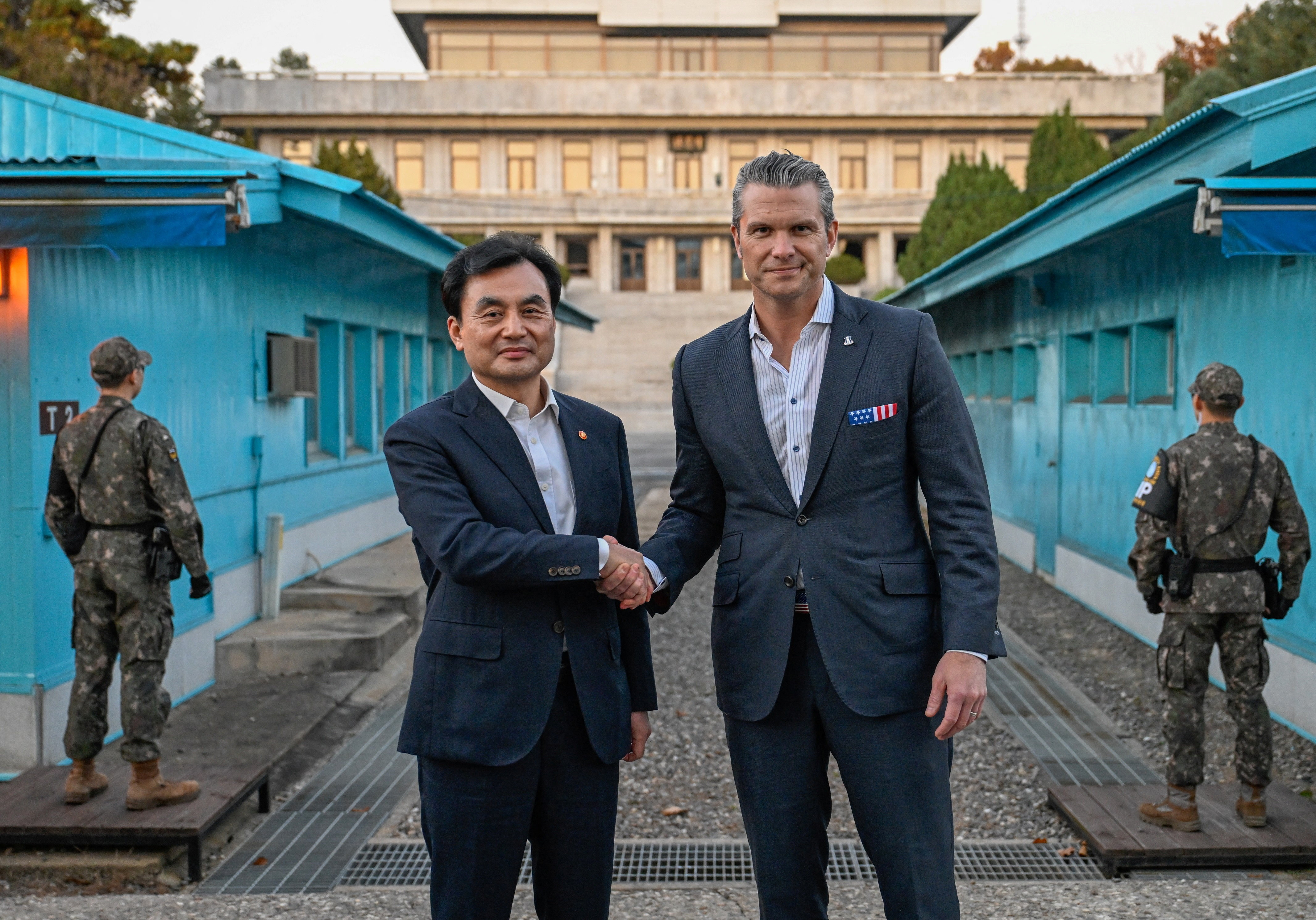 U.S. Defense Secretary Hegseth visits South Korea
