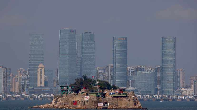 The Wider Image: Model soldiers and secret bunkers on Taiwan's front line with China