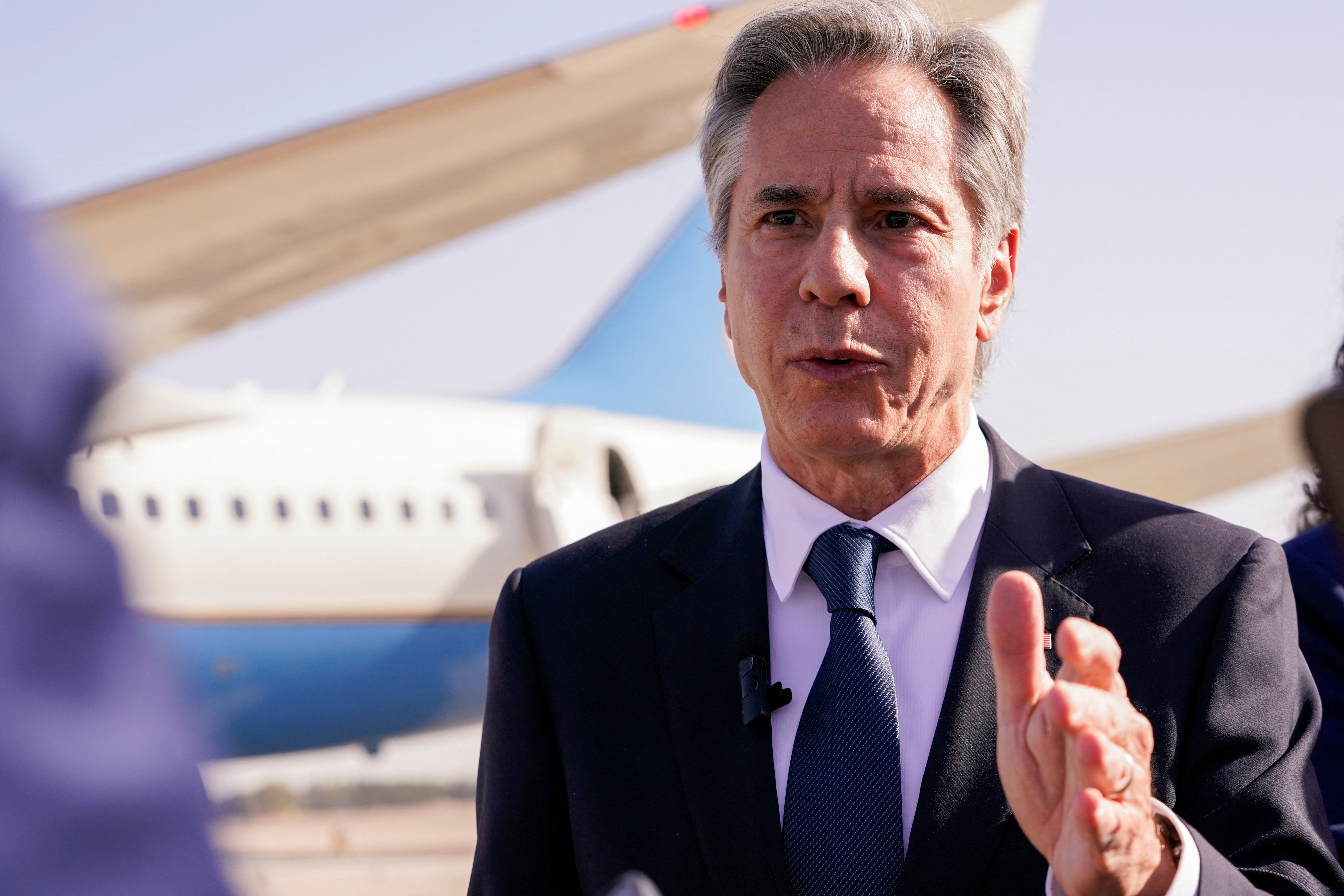 U.S. Secretary of State Antony Blinken visits Tel Aviv