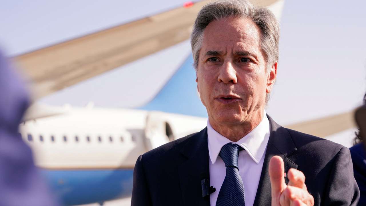 U.S. Secretary of State Antony Blinken visits Tel Aviv