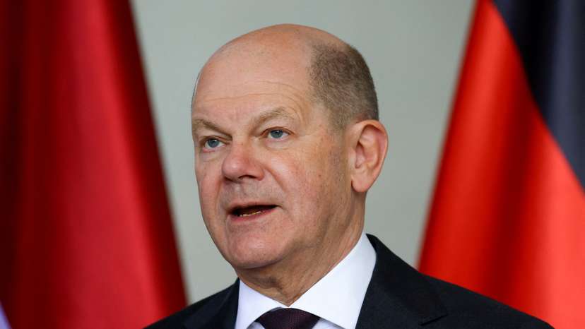 FILE PHOTO: Latvian Prime Minister Evika Silina visits Berlin