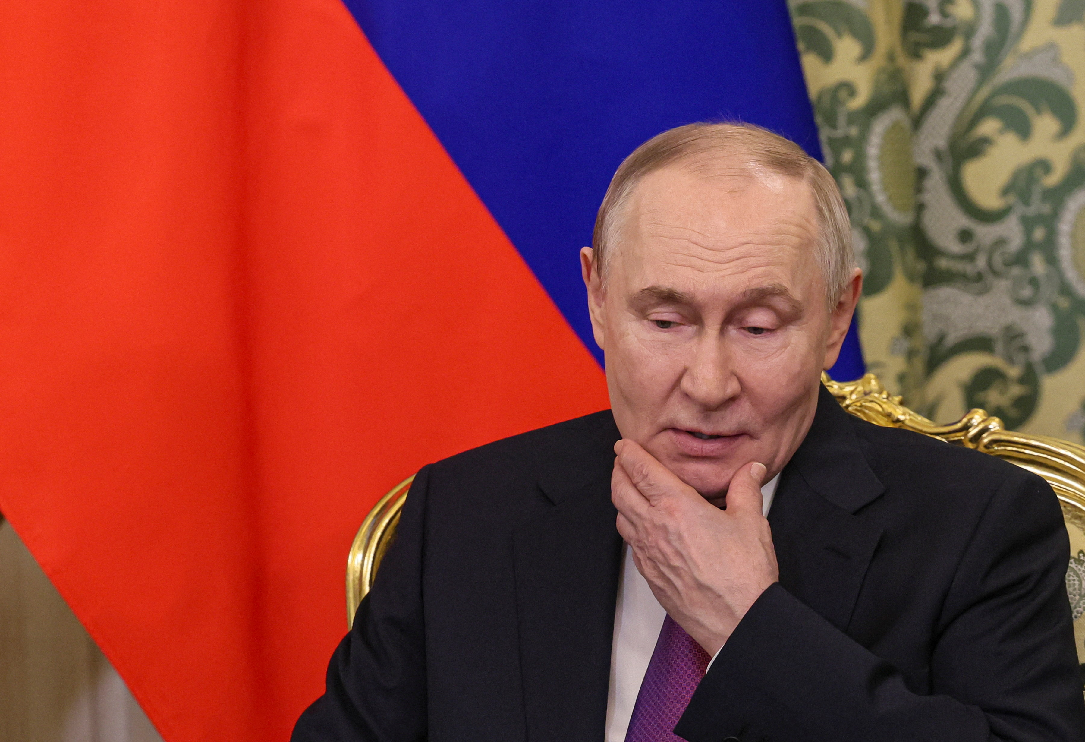 FILE PHOTO: Russian President Putin to meet Syrian President al-Sharaa