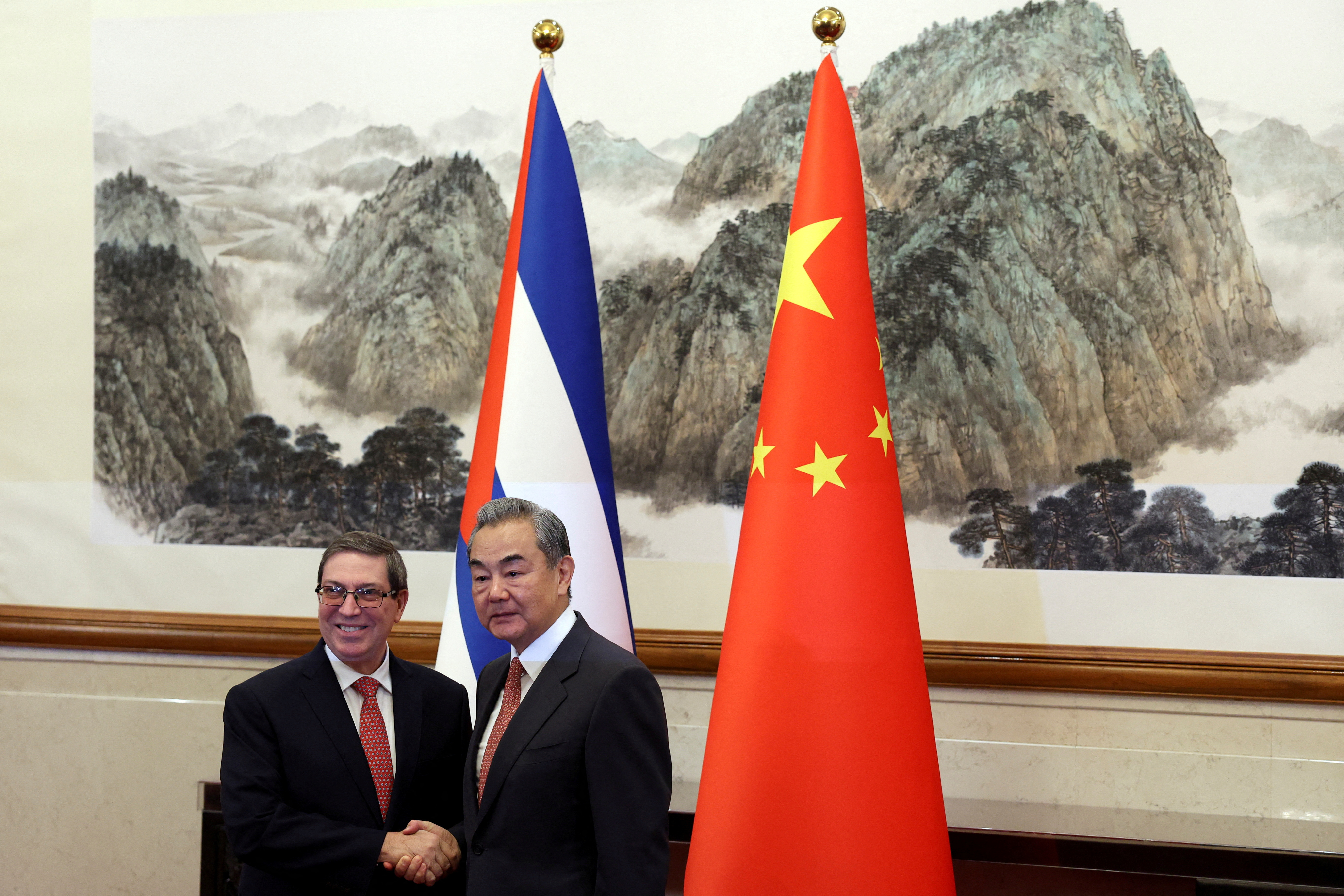 FILE PHOTO: Cuba's foreign minister visits China