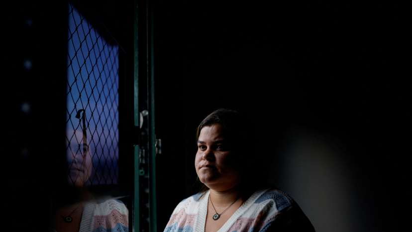 Rebeca Mendes, the first Brazilian woman to demand a legal abortion in the Brazilian Supreme Court, fights for the right of choice in Sao Paulo