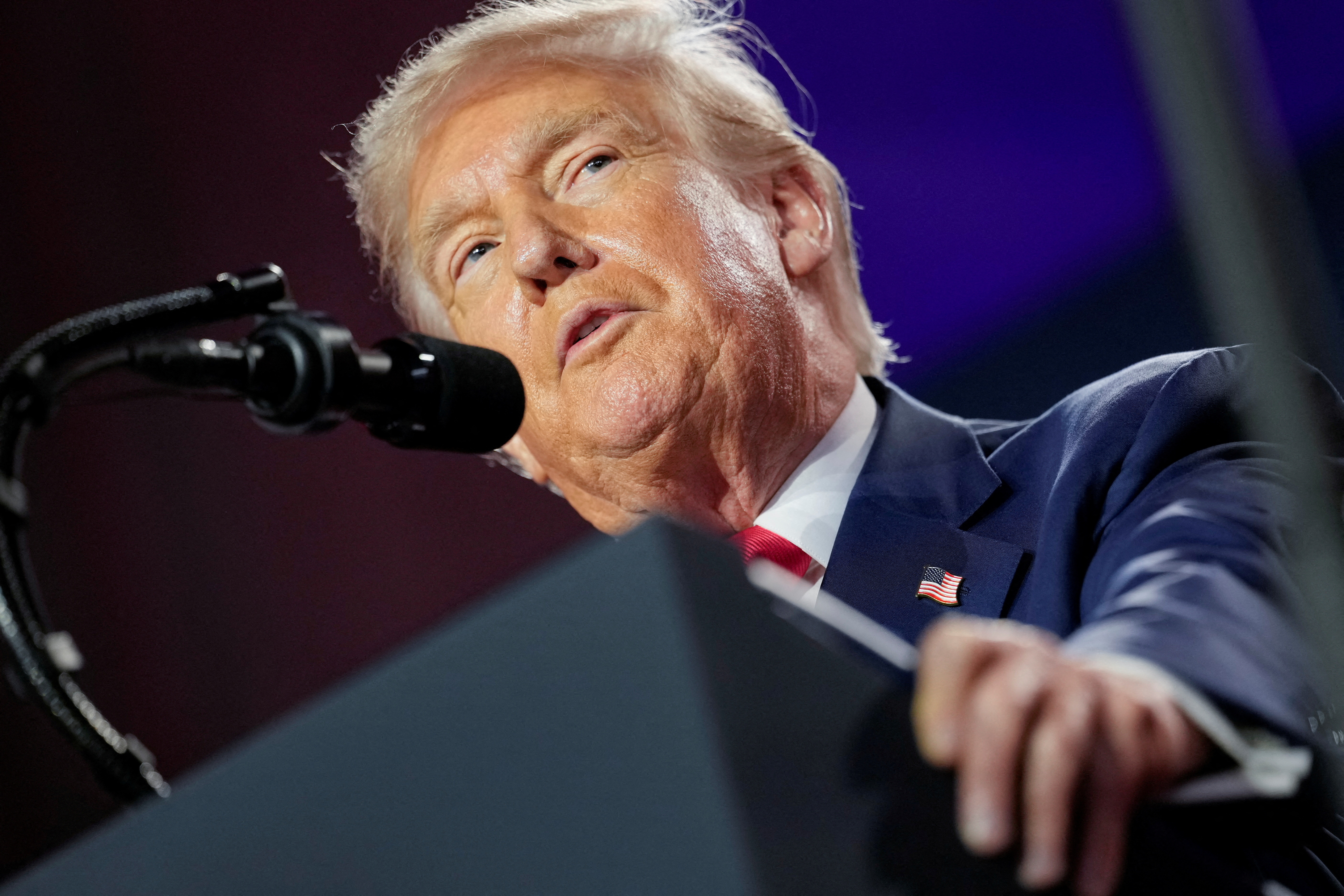 FILE PHOTO: U.S. President Trump in Washington, D.C.