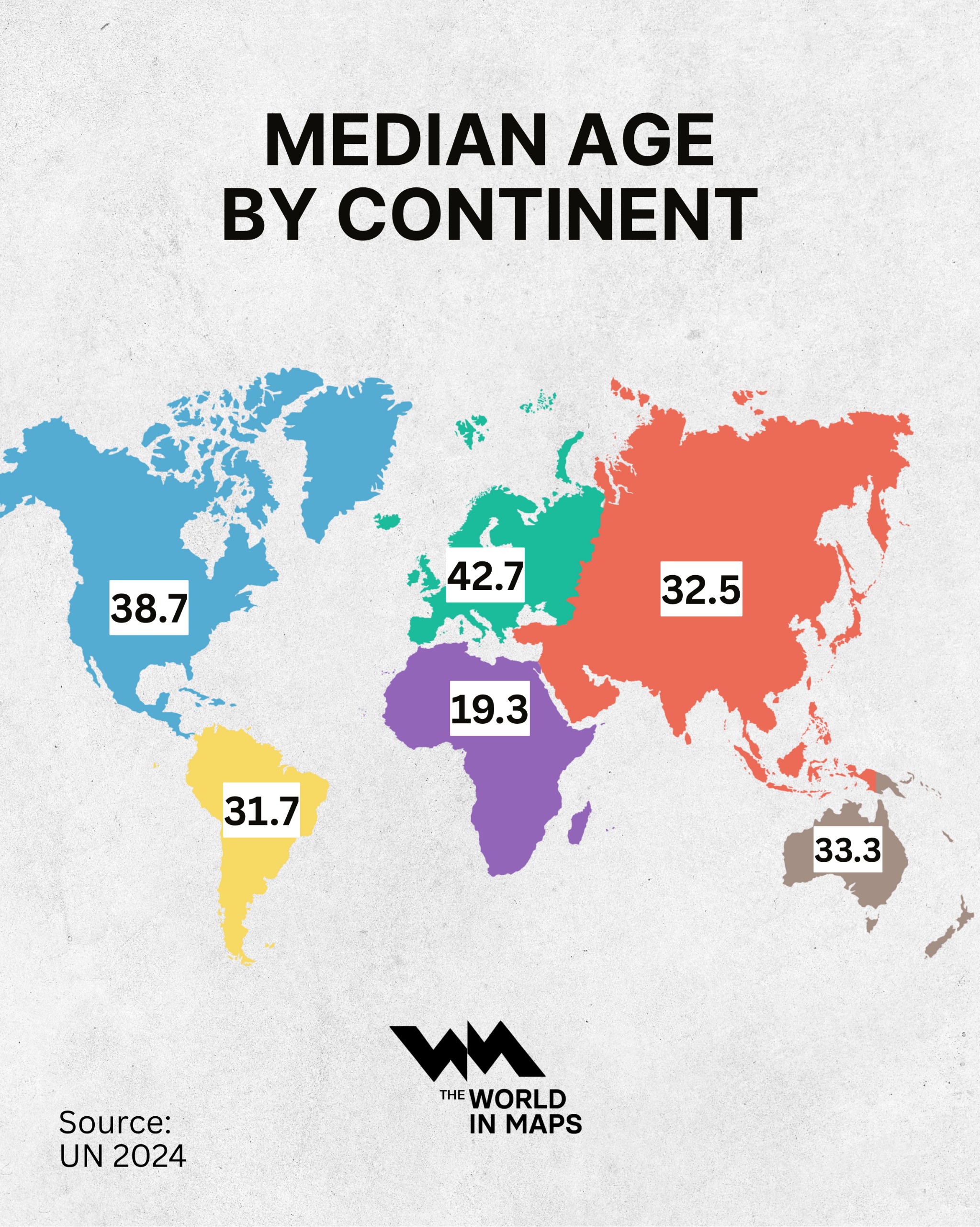 The world by age: Why Africa is youngest and Europe is oldest