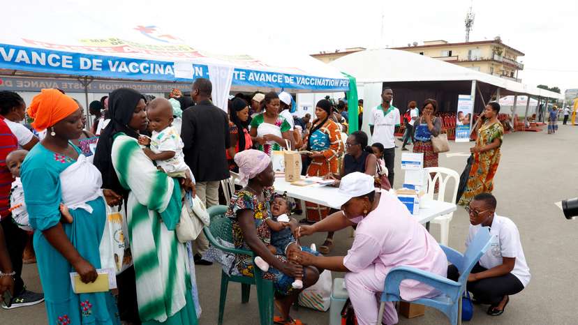 FILE PHOTO: Ivory Coast launches the malaria vaccination campaign for children