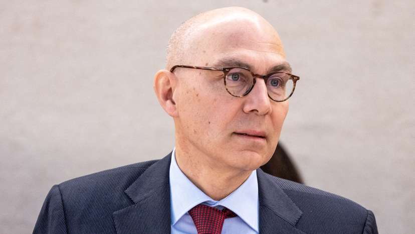 FILE PHOTO: Turk UN High Commissioner for Human Rights addresses the Human Rights Council in Geneva
