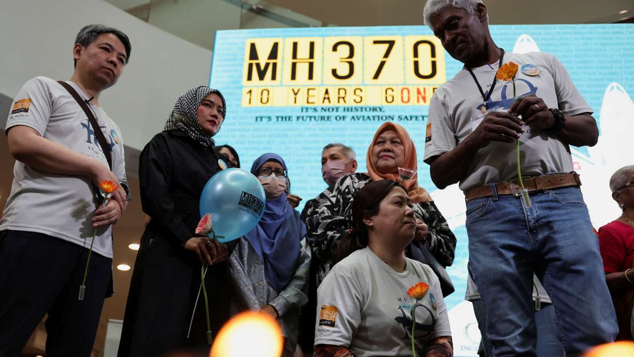 Families of those aboard missing Malaysia Airlines flight MH370 hold annual remembrance event