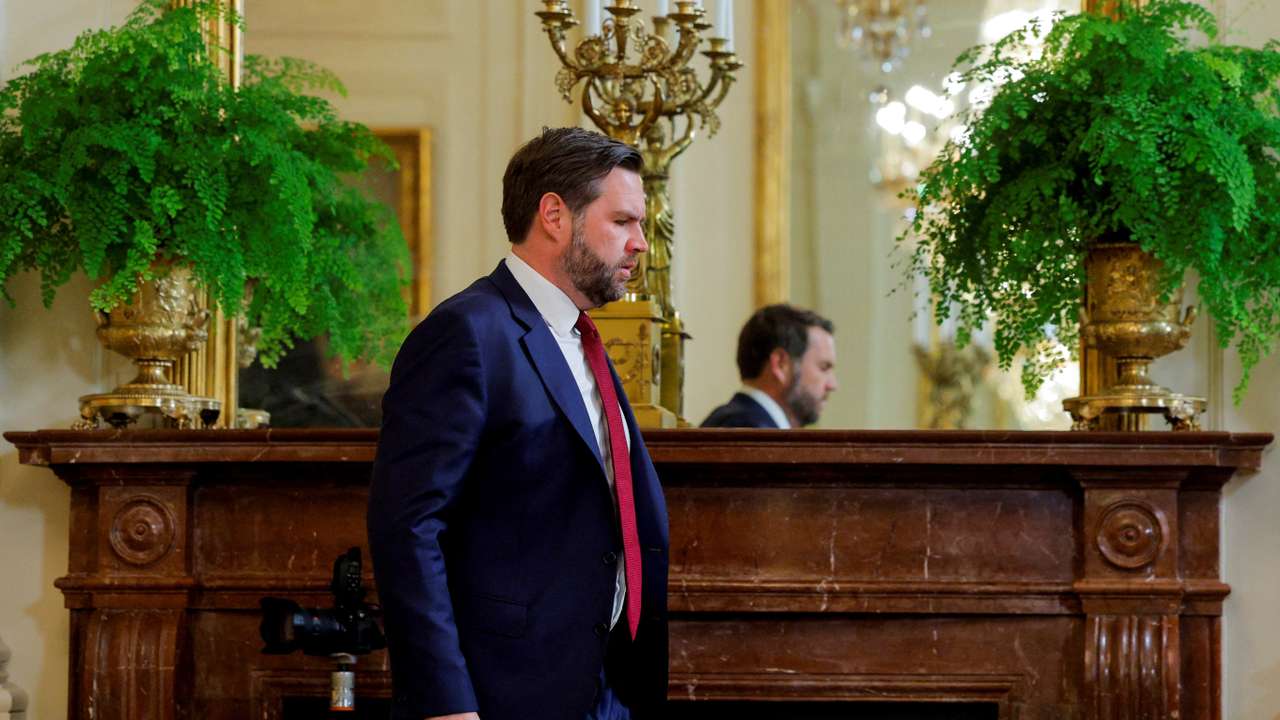 U.S. President Donald Trump meets British Prime Minister Keir Starmer, in Washington, D.C.