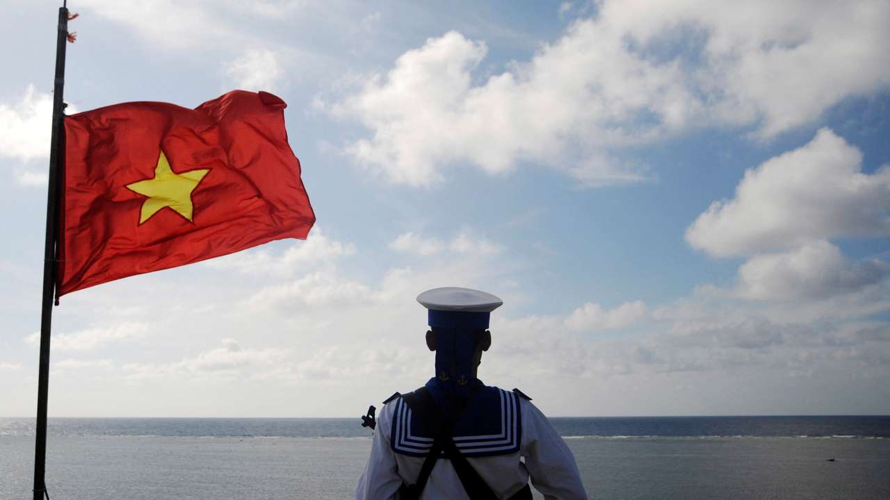 FILE PHOTO: Vietnam ramps up South China Sea island expansion, researchers say