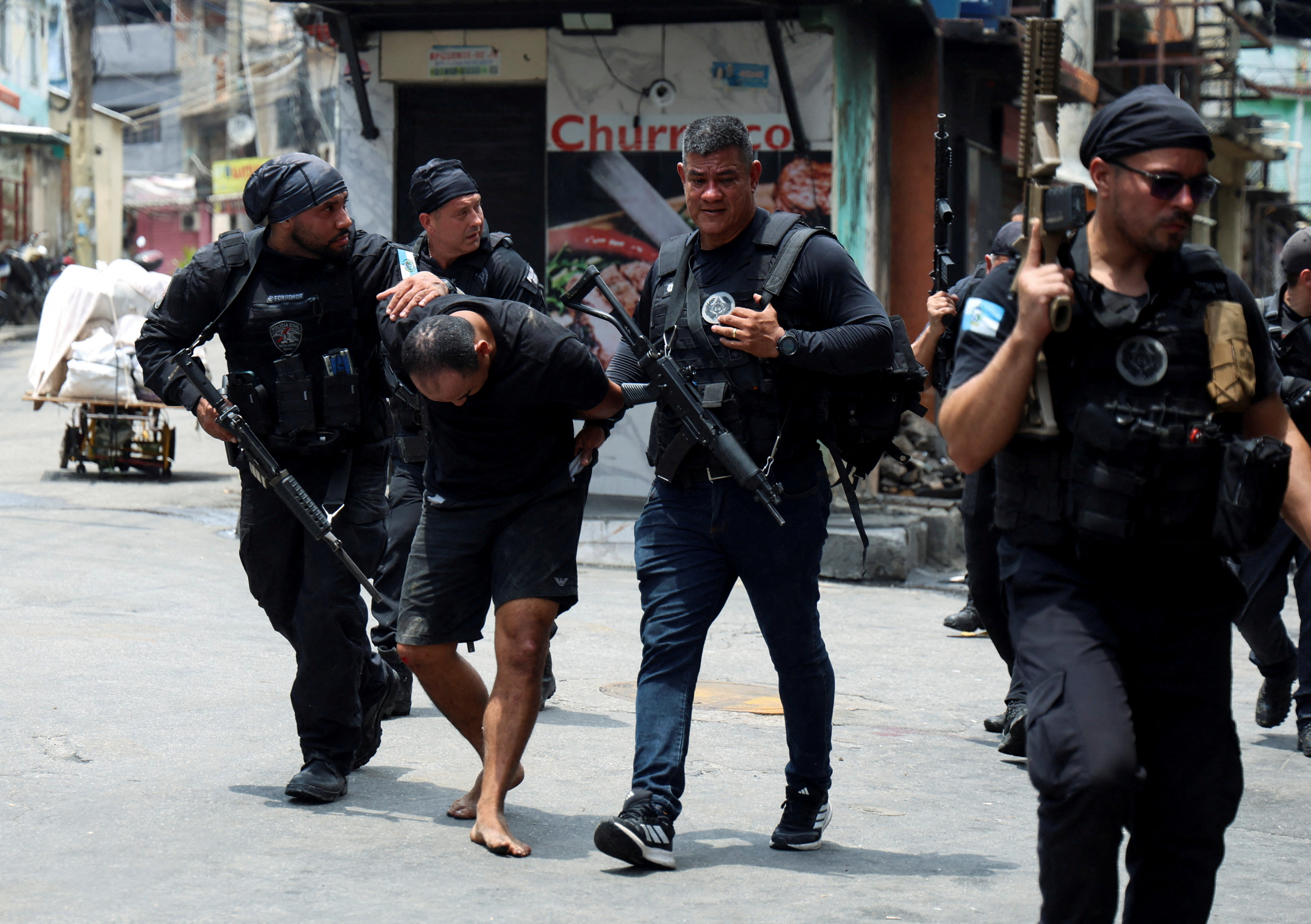 FILE PHOTO: How Brazil's deadliest police raid turned into a bloodbath