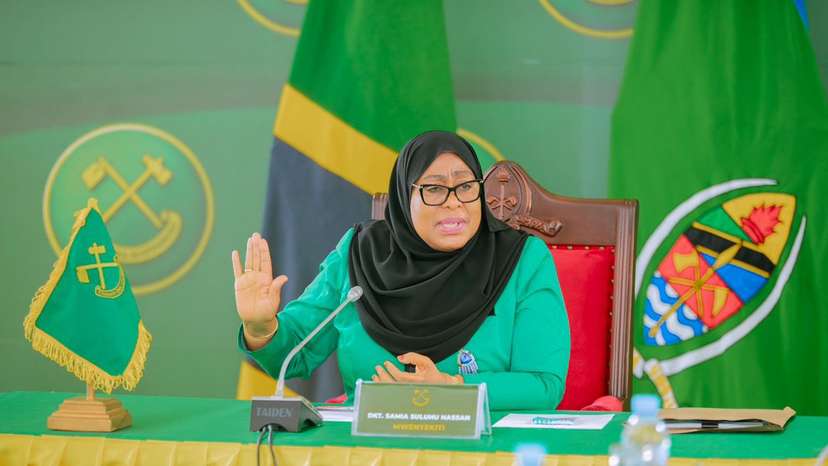 Samia Suluhu Hassan Tanzania president