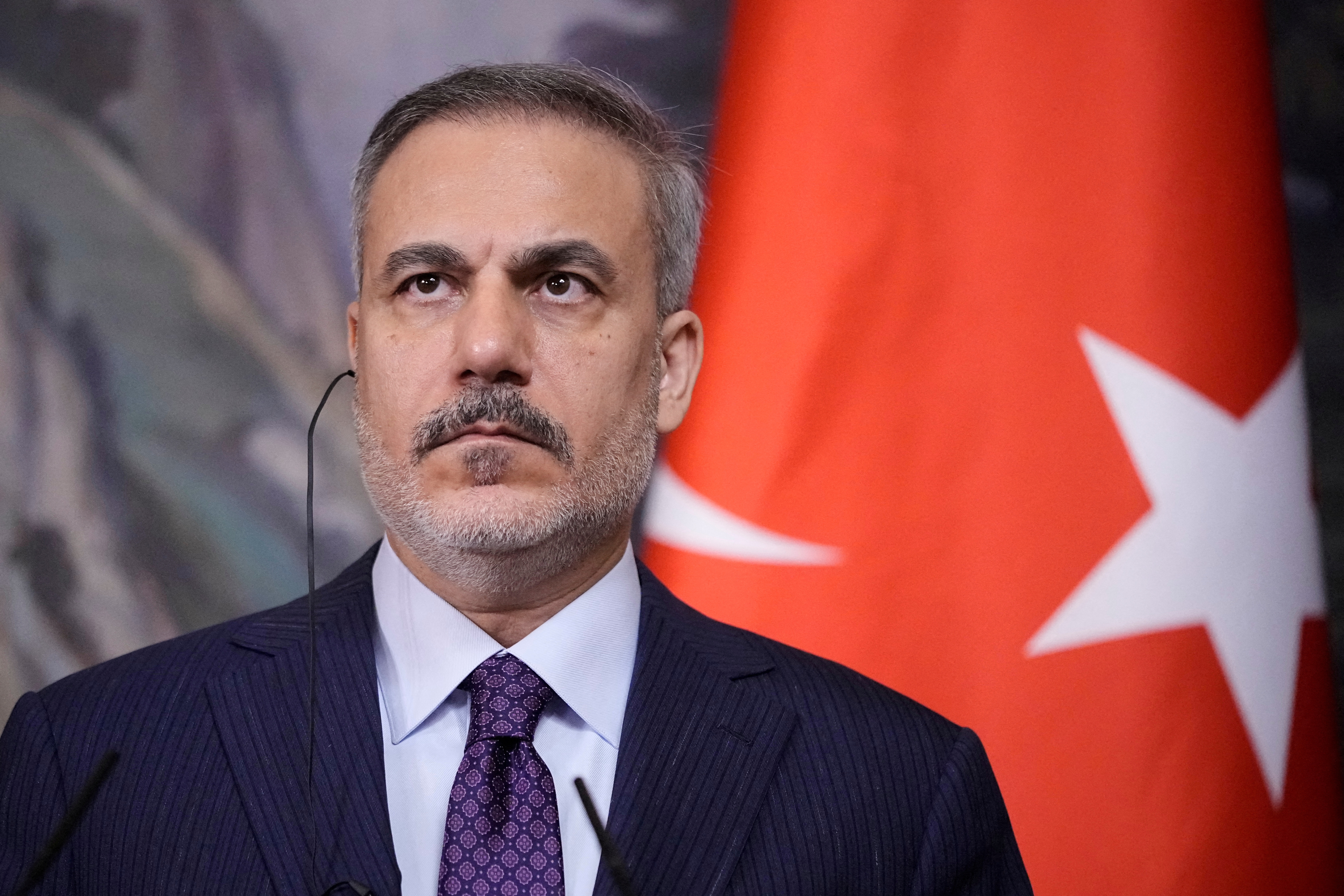 FILE PHOTO: Turkey's Fidan visits Moscow, meets Russia's Lavrov