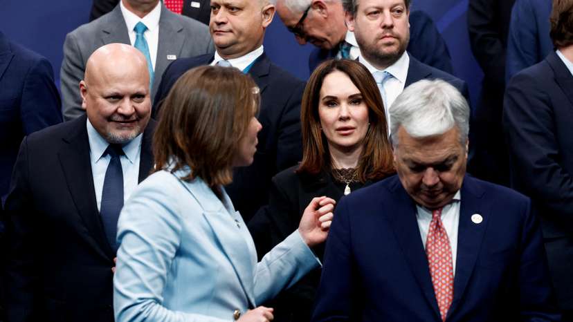 FILE PHOTO: Ukraine's Iryna Mudra at International peace conference 'Restoring Justice for Ukraine' in the Hague