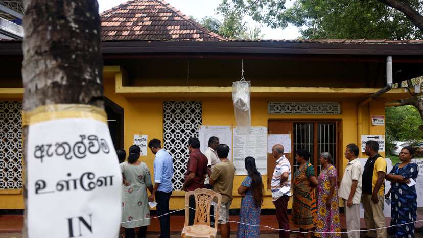 Sri Lanka holds presidential election
