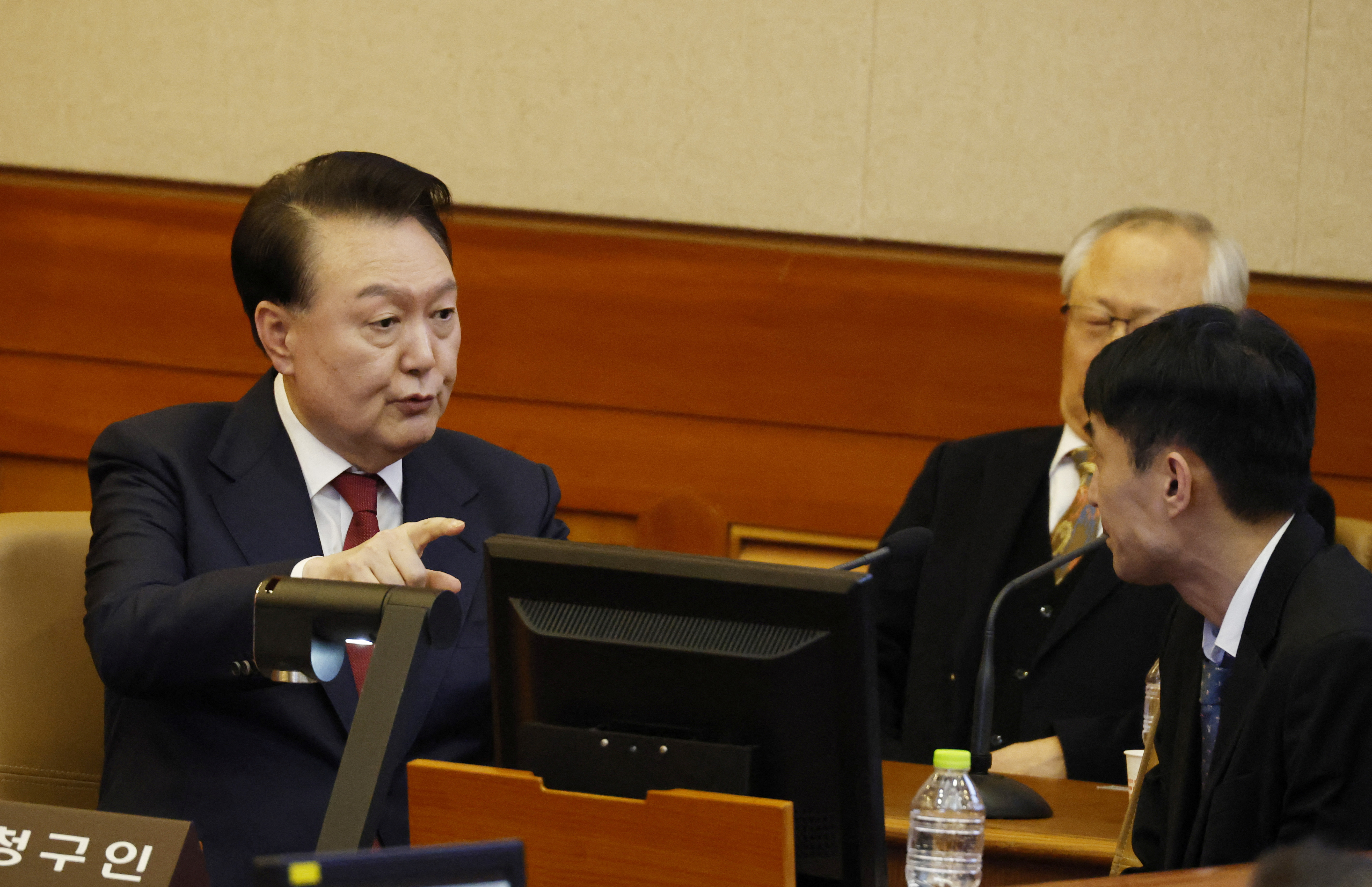 South Korean President Yoon attends impeachment trial hearing