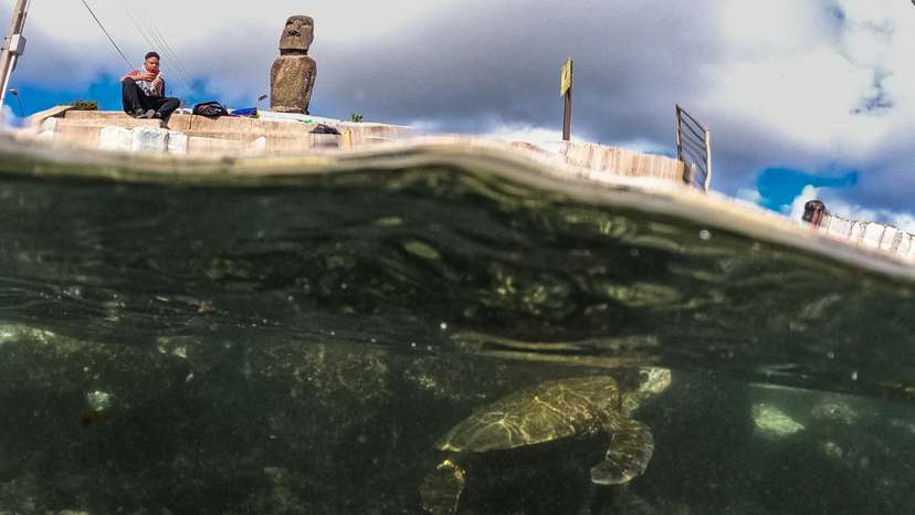 Easter Island battles against microplastic pollution, in Chile