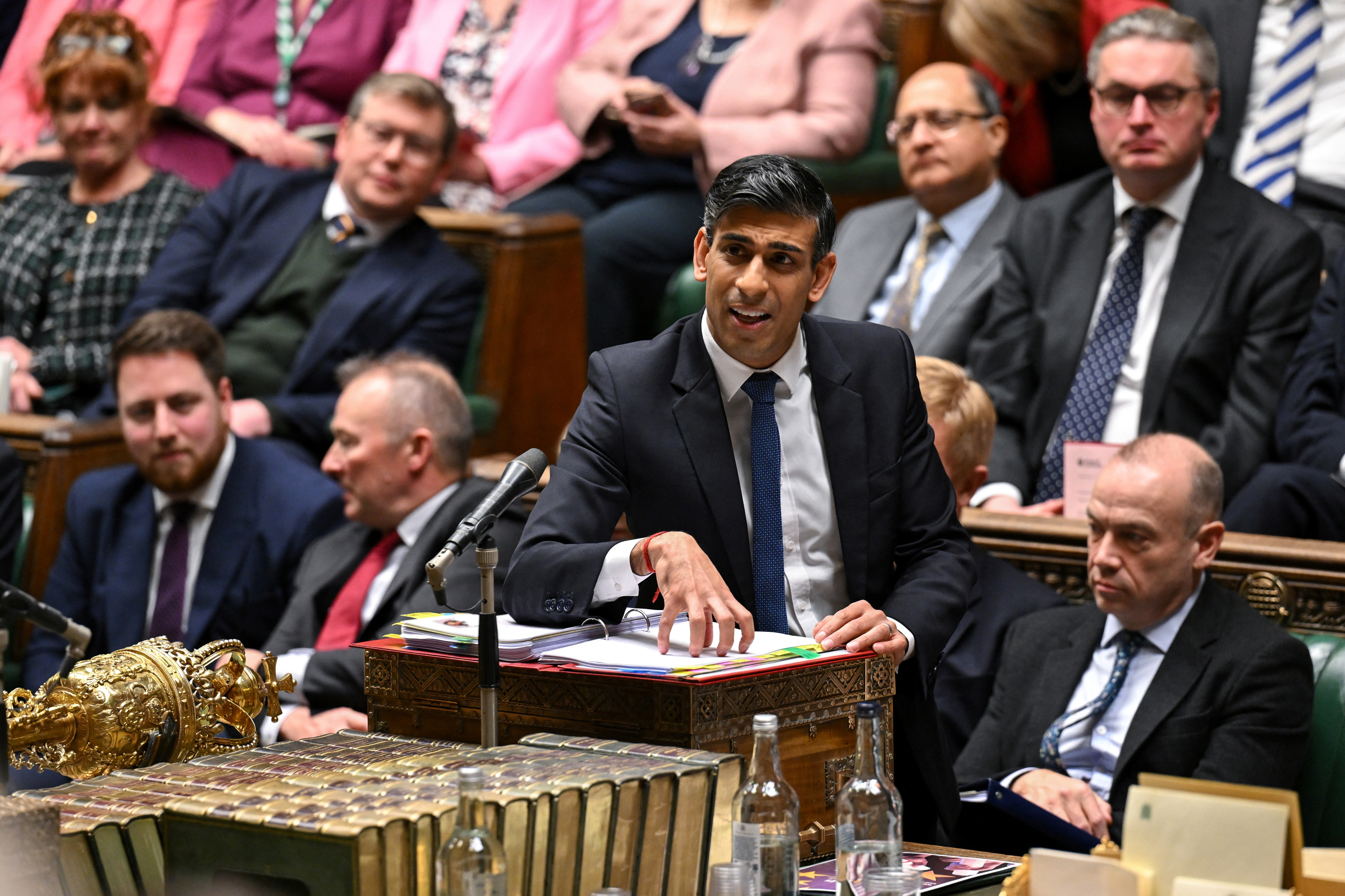 Prime Minister’s Questions, at the House of Commons in London