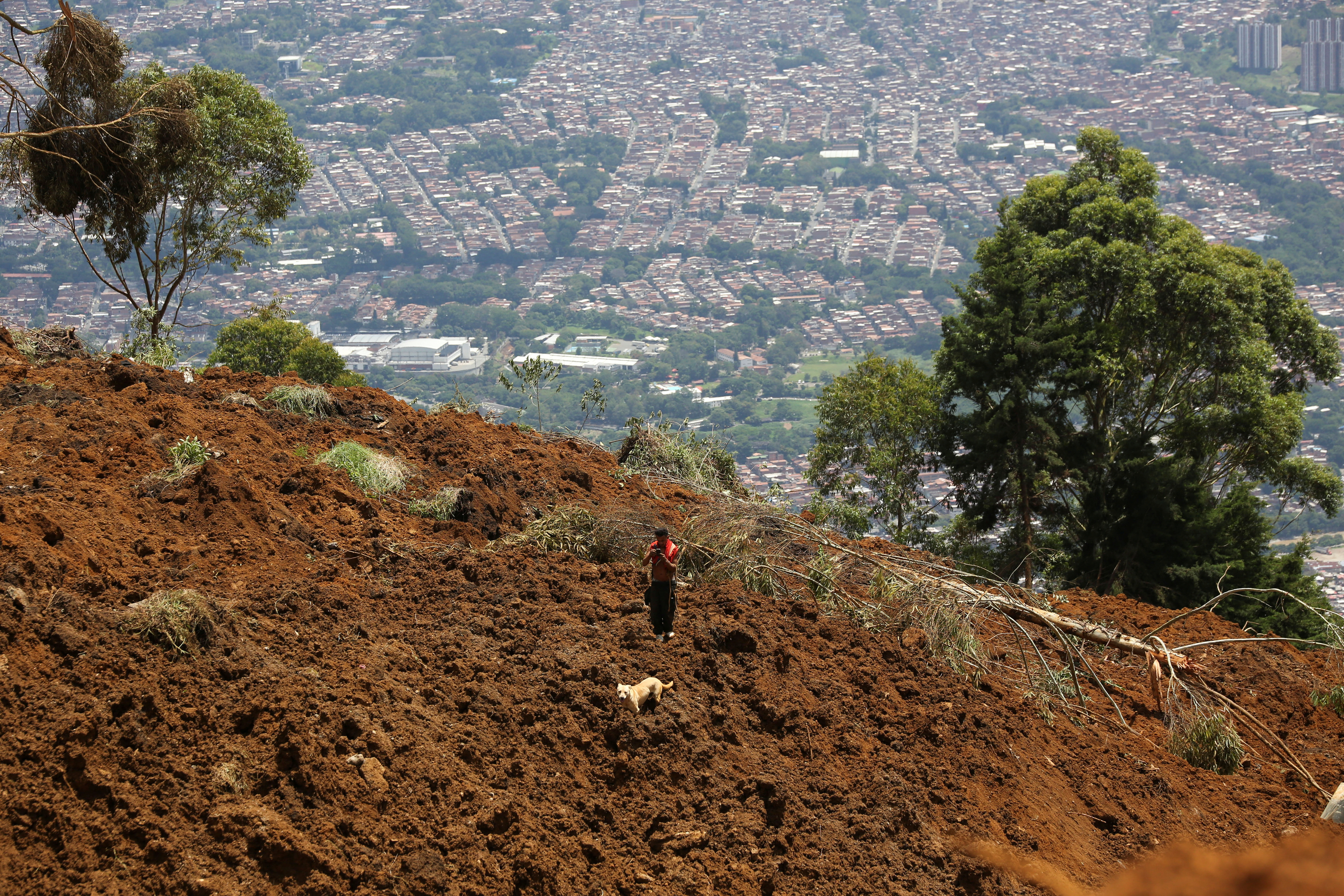 Landslide in Bello, Antioquia