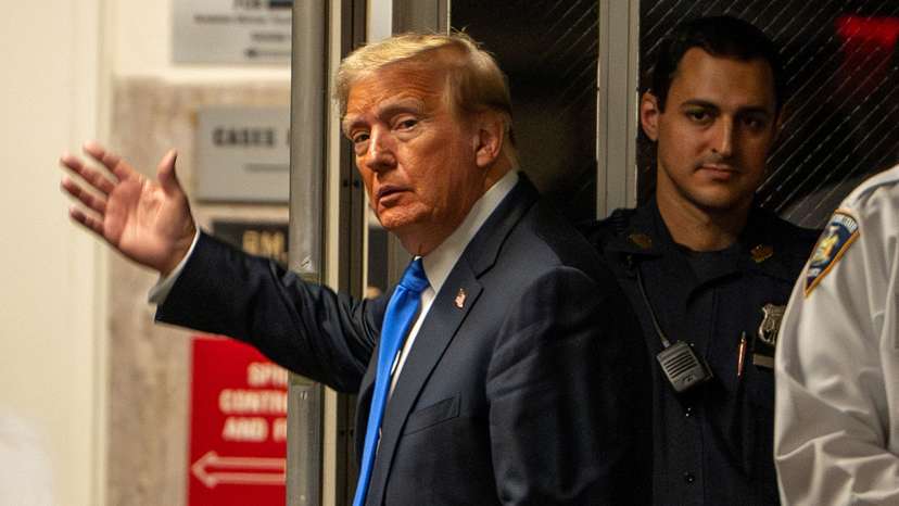 Former U.S. President Trump's criminal trial on charges of falsifying business records continues in New York