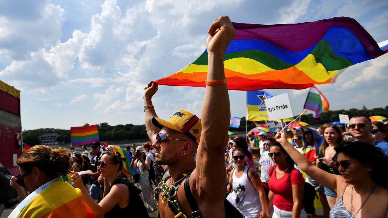 FILE PHOTO: Budapest Pride march