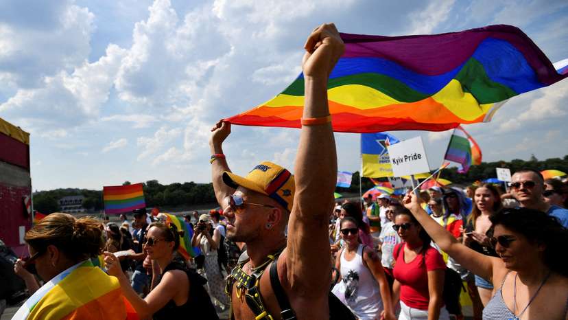 FILE PHOTO: Budapest Pride march