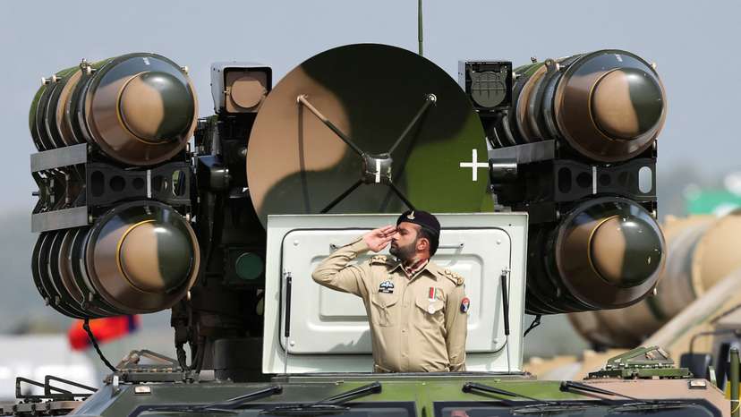 FILE PHOTO: Pakistan Day military parade in Islamabad