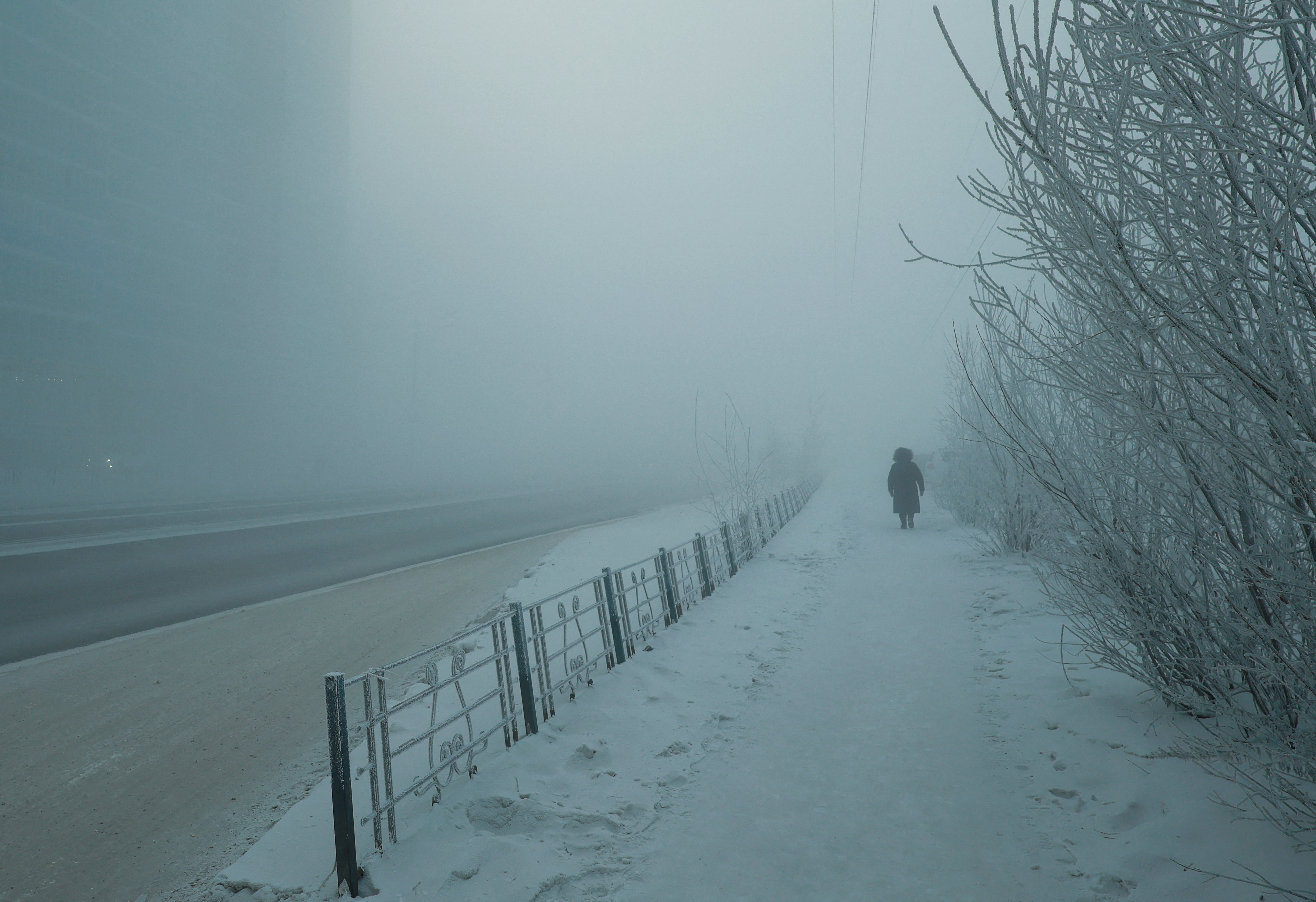 Russia's Yakutsk city hit by an extreme cold snap