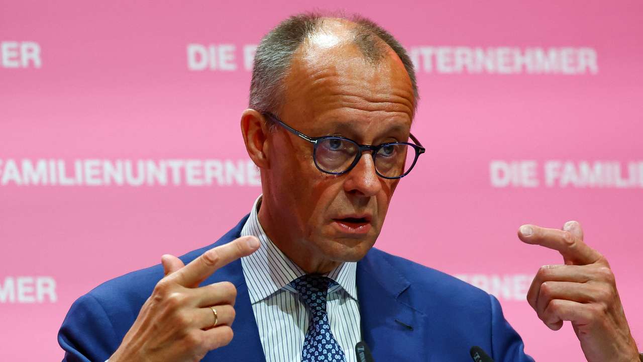 German Chancellor Friedrich Merz attends the German family entrepreneur day event in Berlin