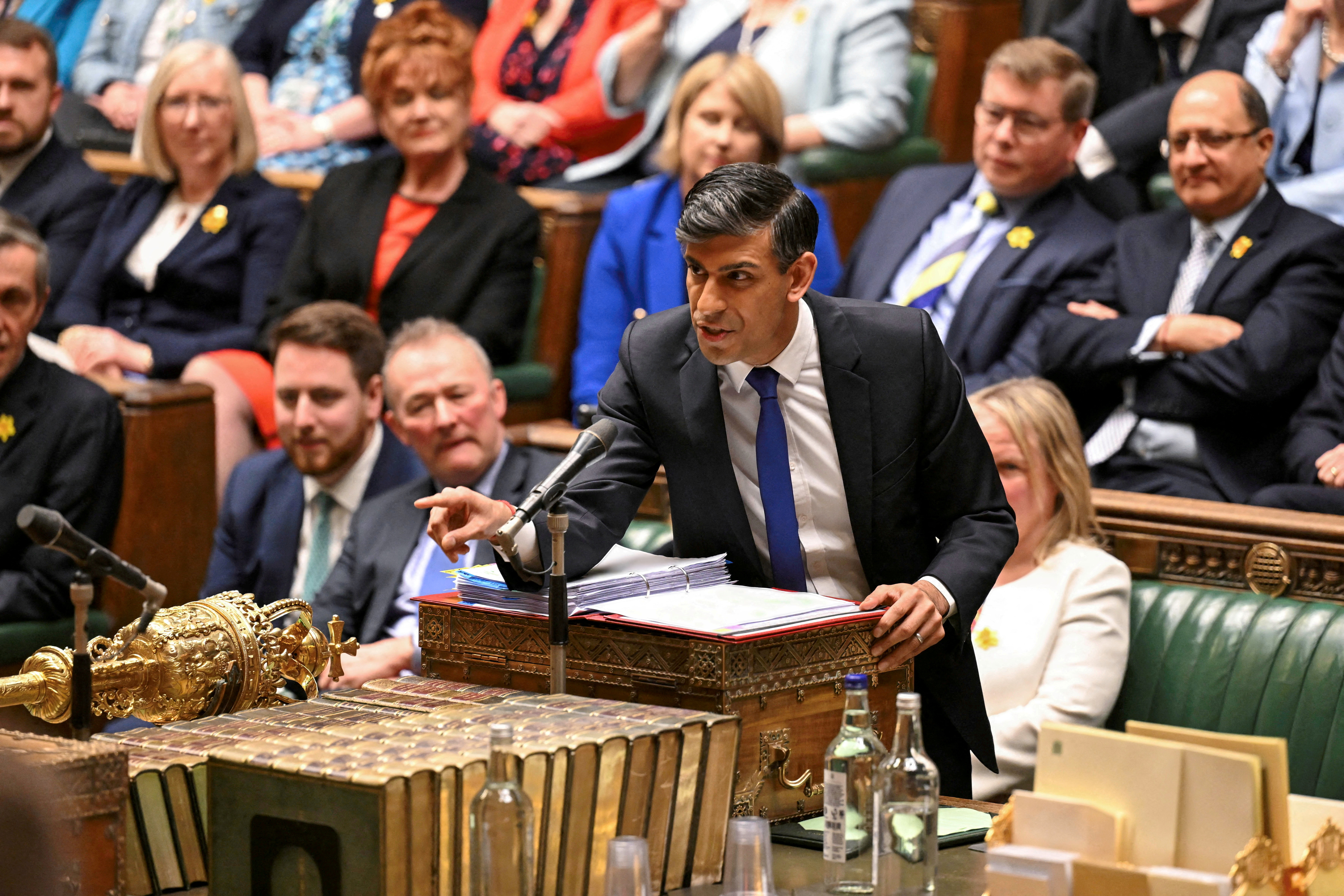 FILE PHOTO: PMQs at the House of Commons in London