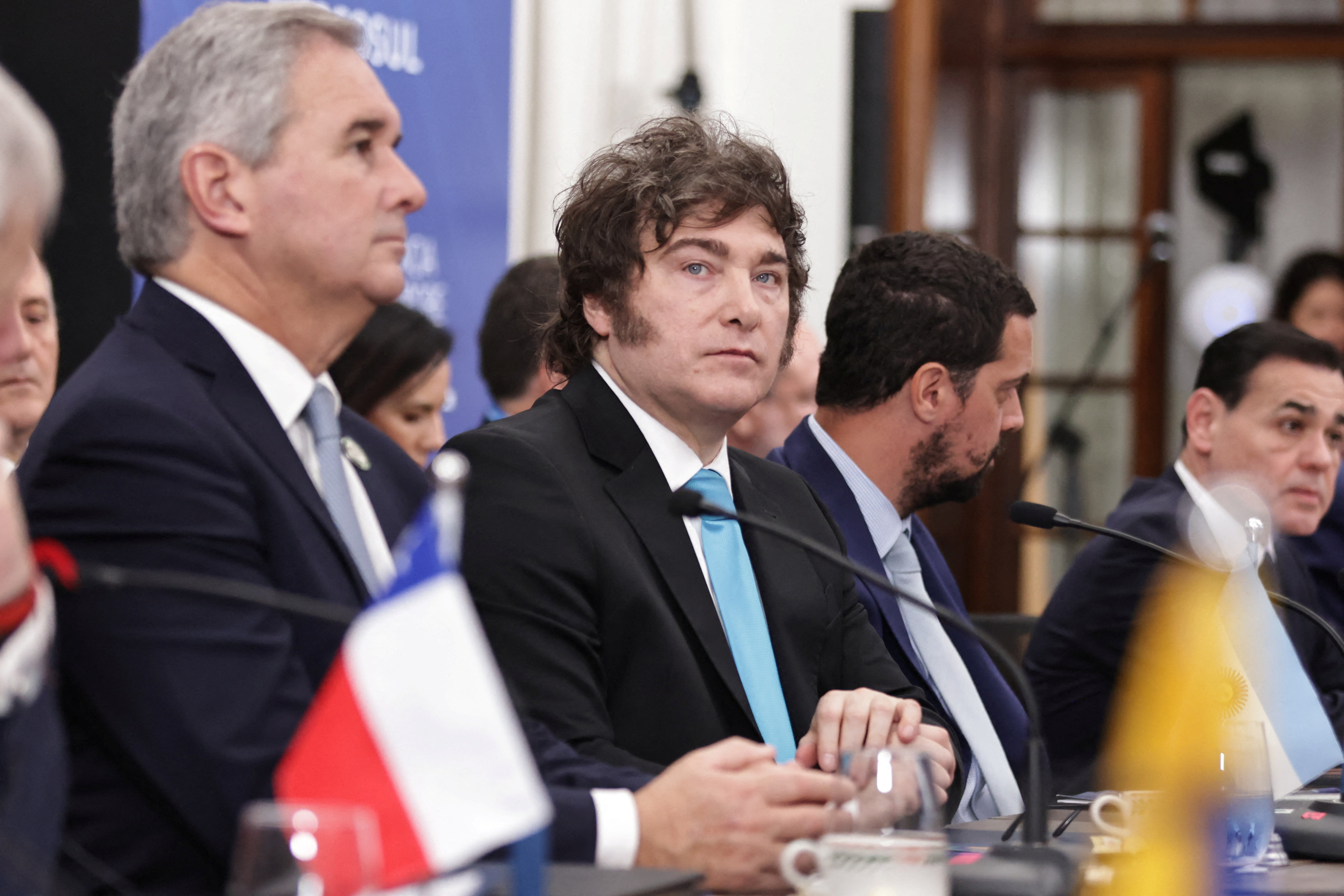 Argentina’s Milei condemns Maduro at regional Mercosur meeting