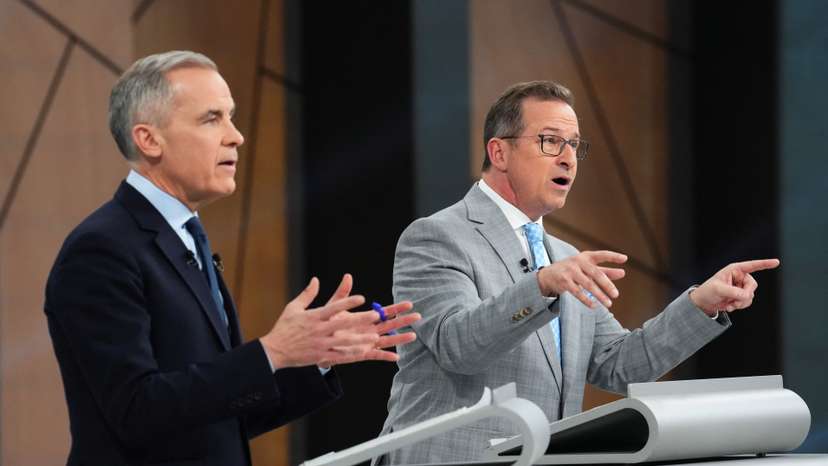 French-language federal leaders' debate, in Montreal, Quebec