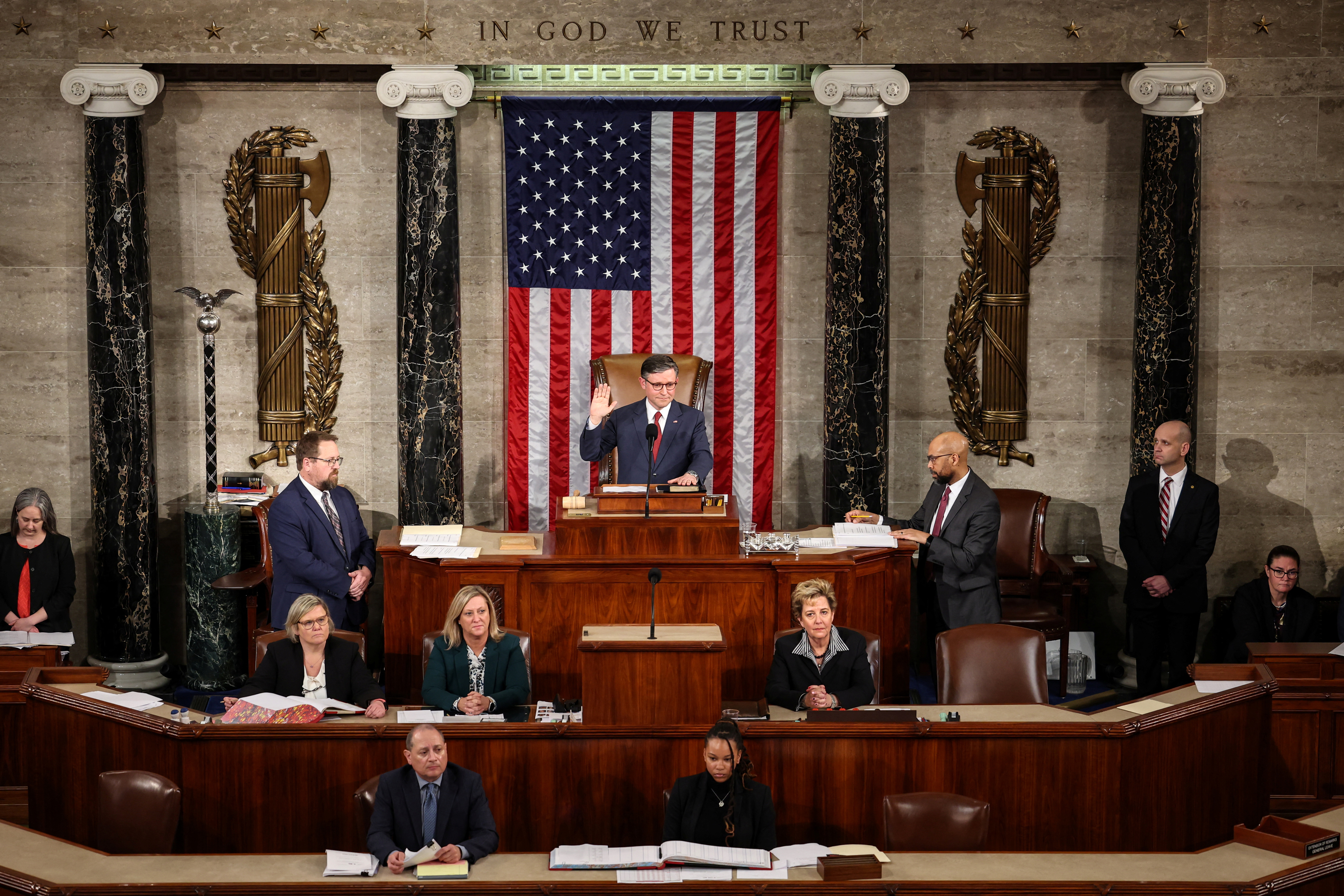 The first day of the new Congress at the U.S. Capitol in Washington