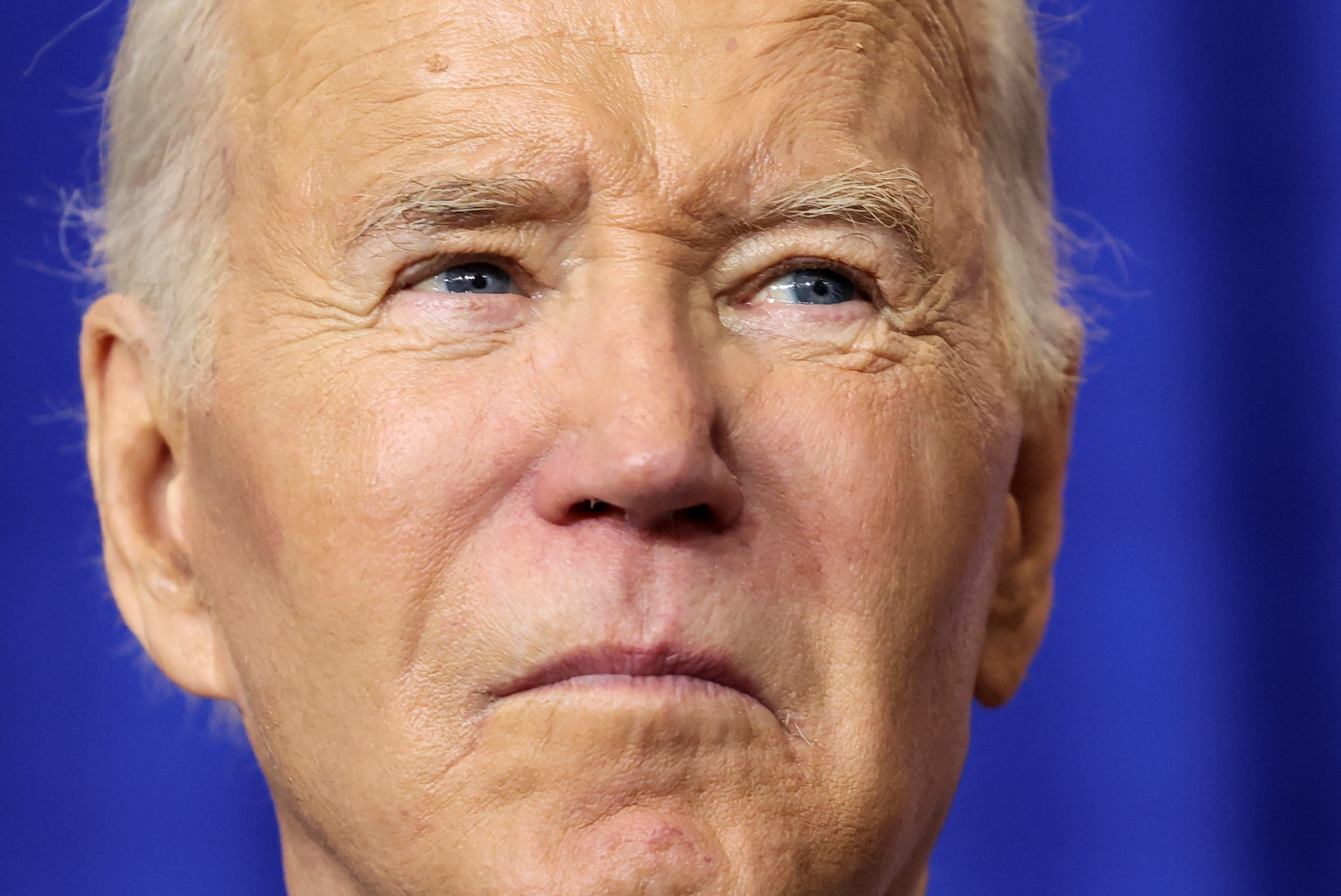 U.S. President Joe Biden visits the Department of Labor, in Washington