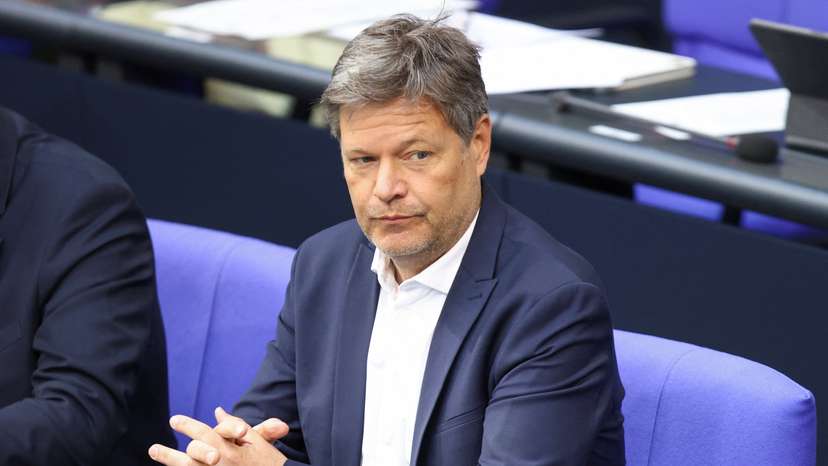Session of the lower house of German parliament Bundestag in Berlin