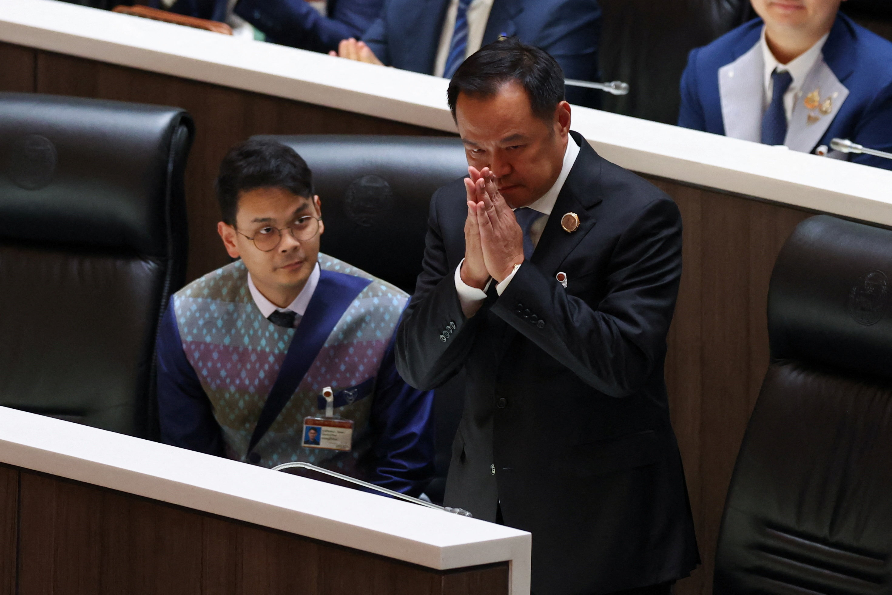 Thailand's parliament votes for a new prime minister following the Constitutional Court's removal of PM Paetongtarn in Bangkok