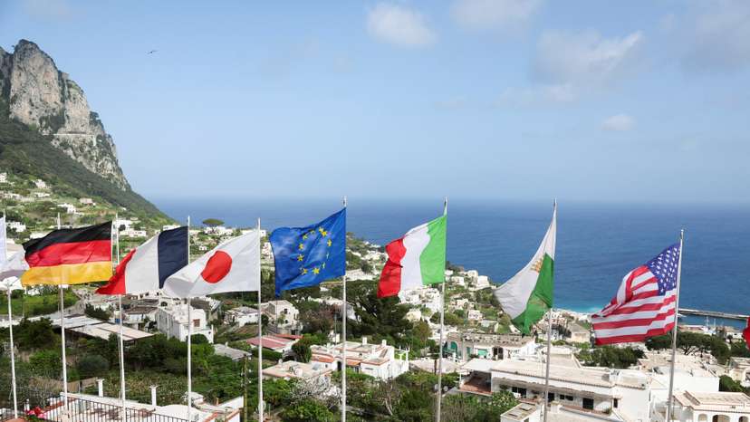 G7 foreign ministers meet on the Italian island of Capri