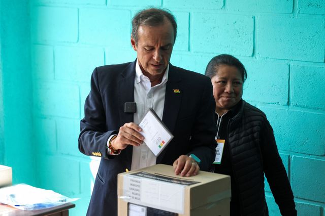 Bolivia holds a general election