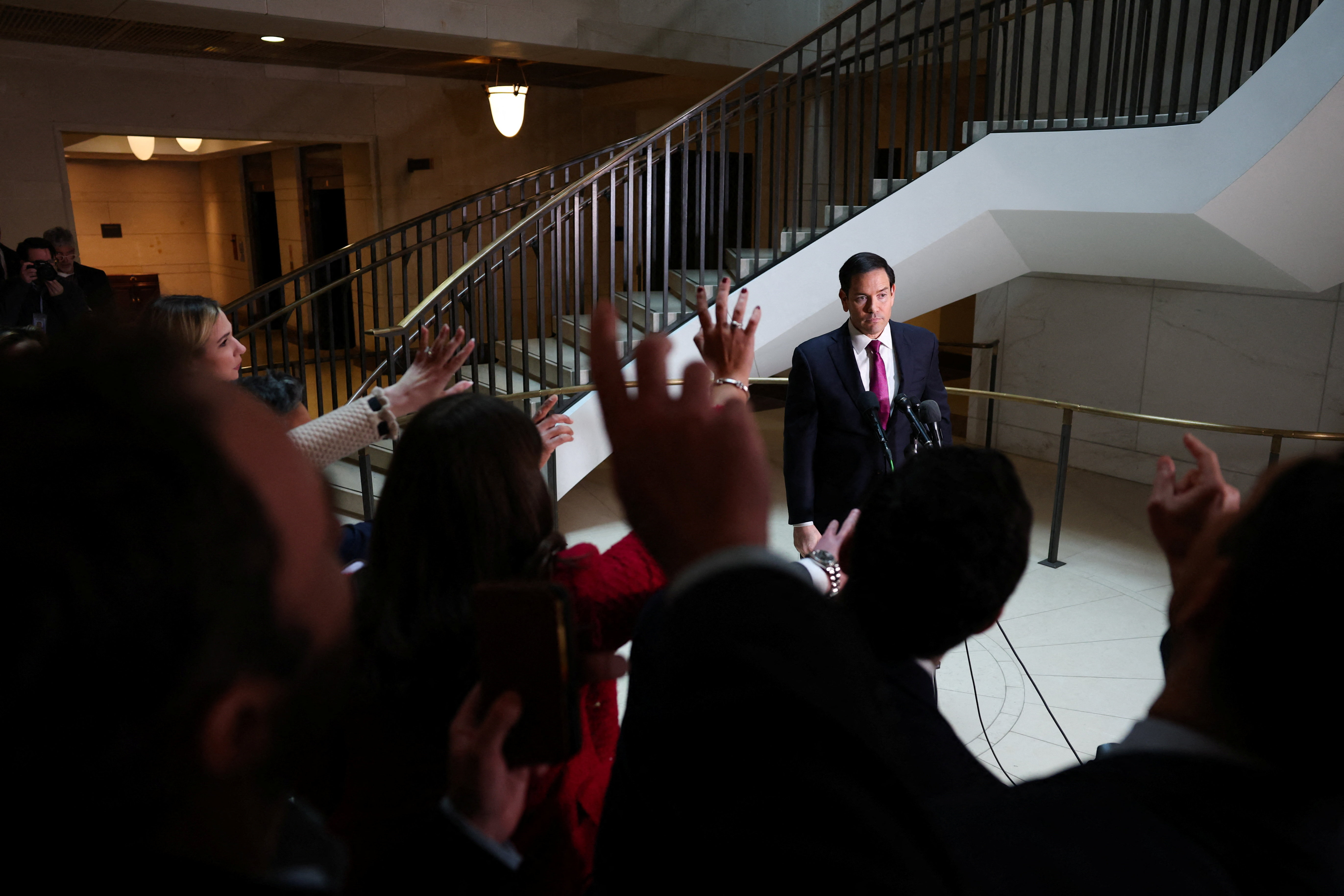 Briefing for Congressional leaders on the situation in Iran, in Washington