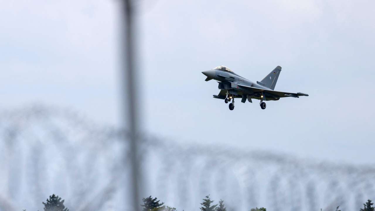 Opening of the International Aerospace Exhibition ILA at Schoenefeld Airport in Berlin