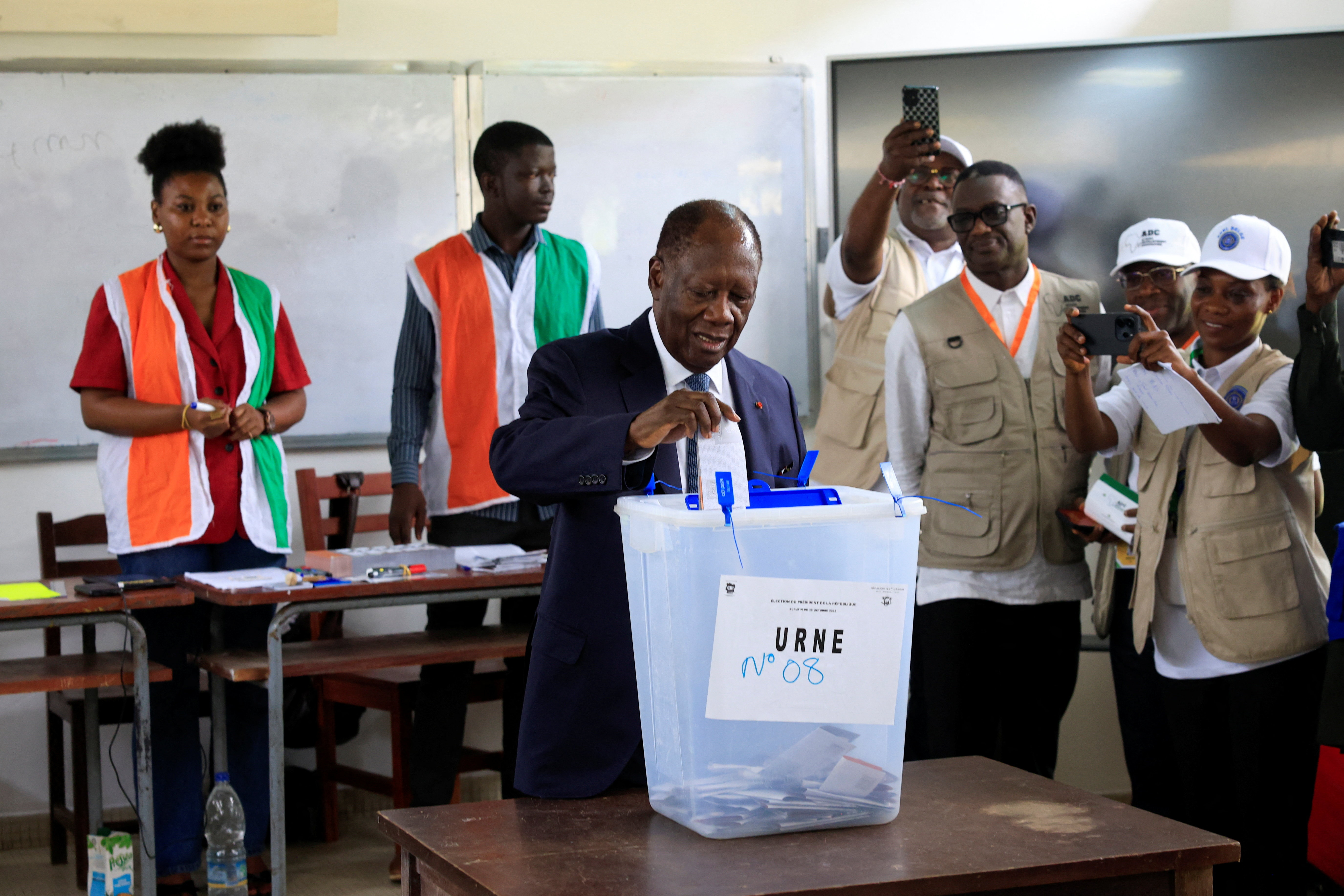 Ivory Coast holds presidential election