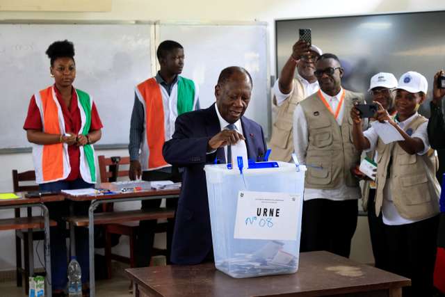 Ivory Coast holds presidential election