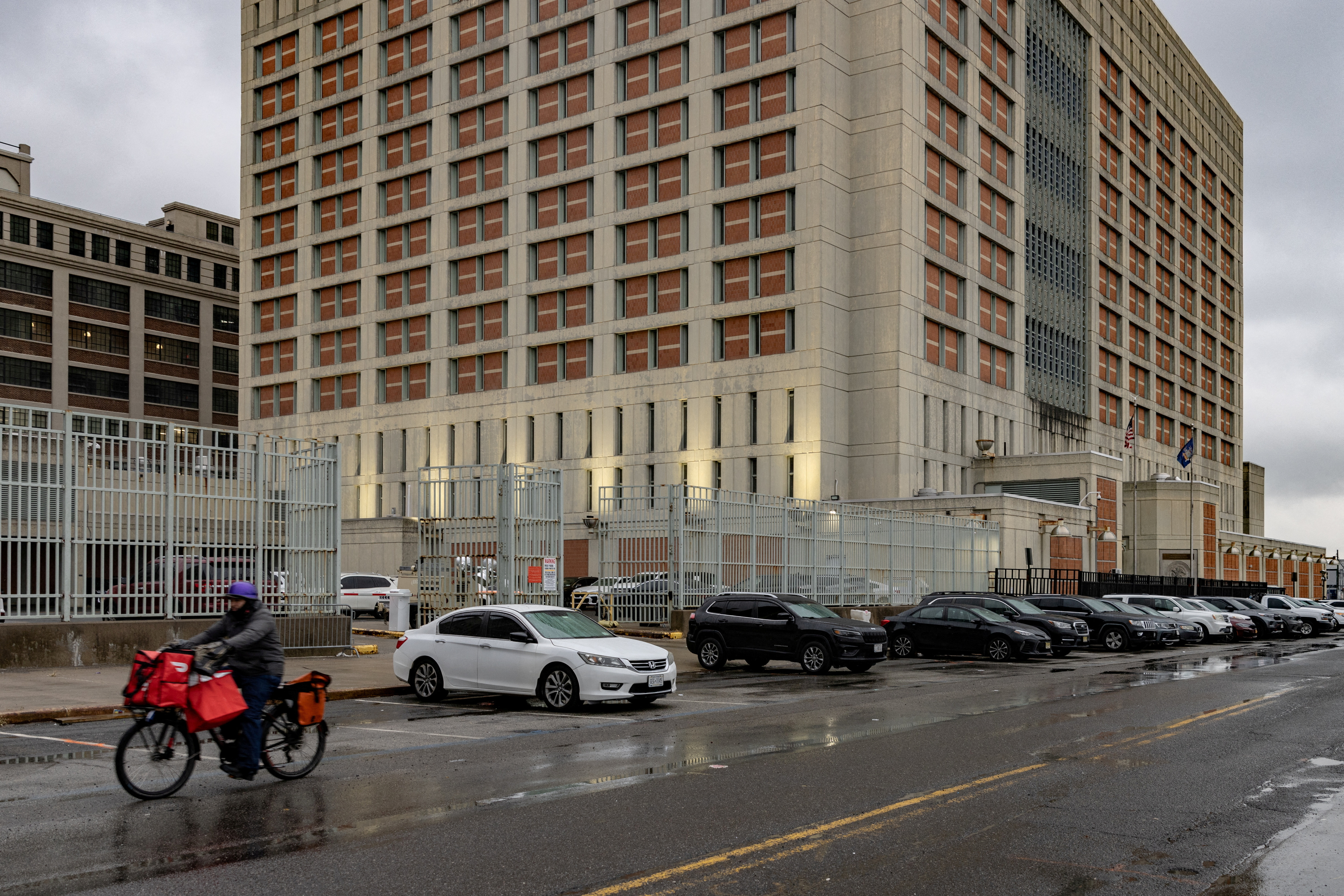 FILE PHOTO: The Metropolitan Detention Center (MDC), where Luigi Mangione is in custody in Brooklyn, New York City