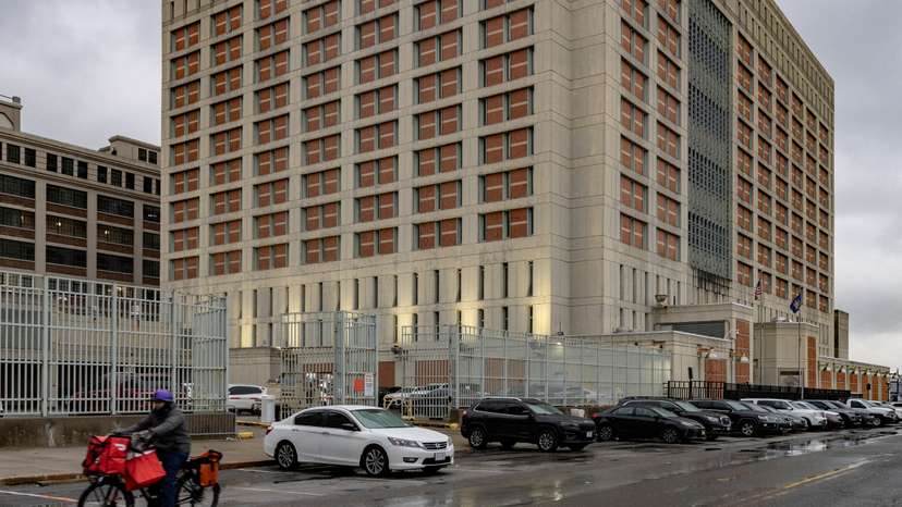 FILE PHOTO: The Metropolitan Detention Center (MDC), where Luigi Mangione is in custody in Brooklyn, New York City